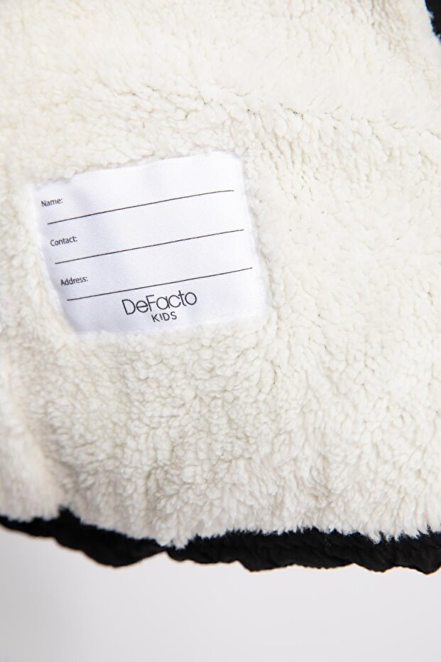 Kız Çocuk Su Itici Dik Yaka Pelüş Astar Mont A2503a823au - 5