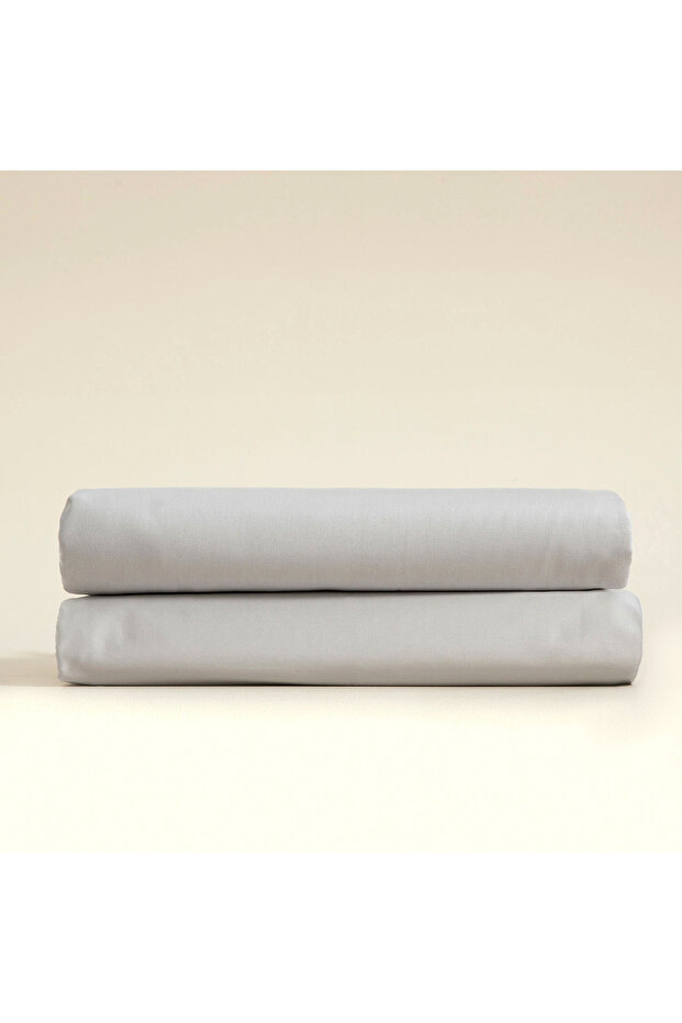 Luxury Bedsheet 240x260 Cm Grey - 1