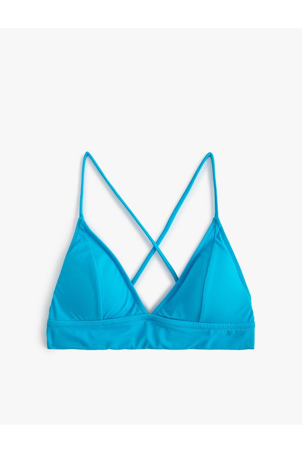 Üçgen Bikini Üstü Basic - 1