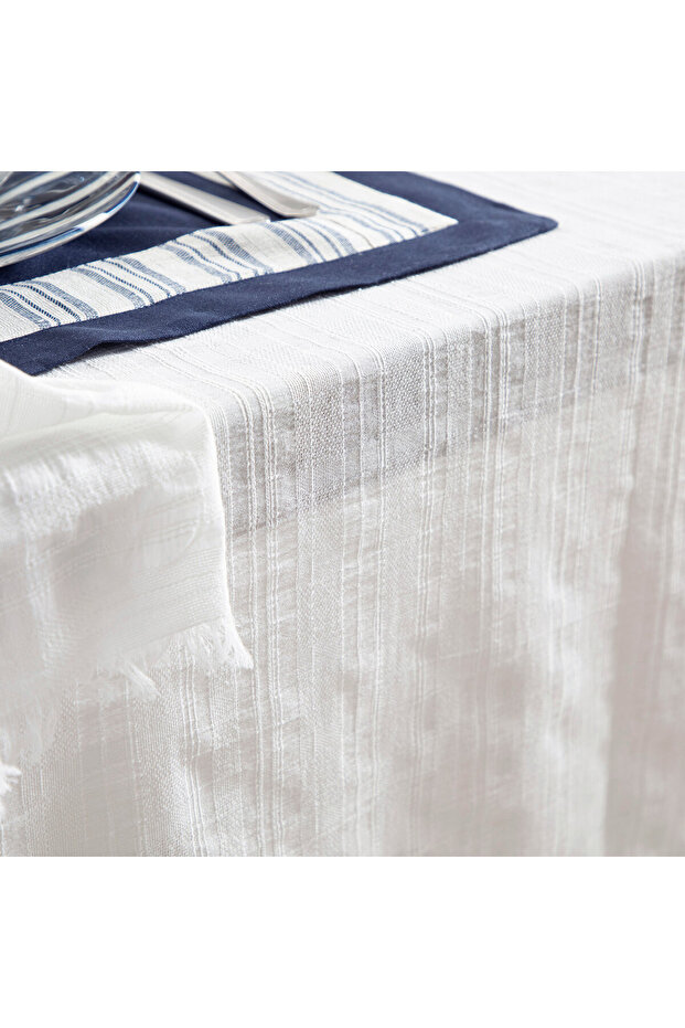 Encore Masa Örtüsü Beyaz - 3