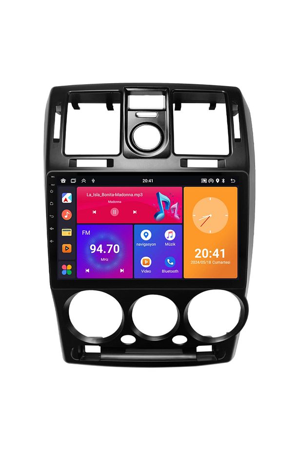 Hyundai Getz Uyumlu Android Multimedya Sistemi (2004-2006) Crv4761xp - 1