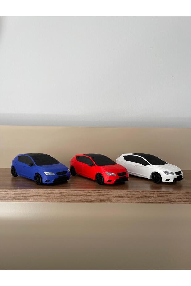 Leon Mk3 2013-2020 Maket Araba (KIRMIZI) - 6