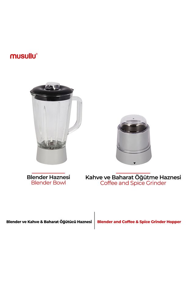 Hamur Yoğurma Makinesi Multichef Max 2000 Watt Mutfak Şefi/ Stand Mikser - 4