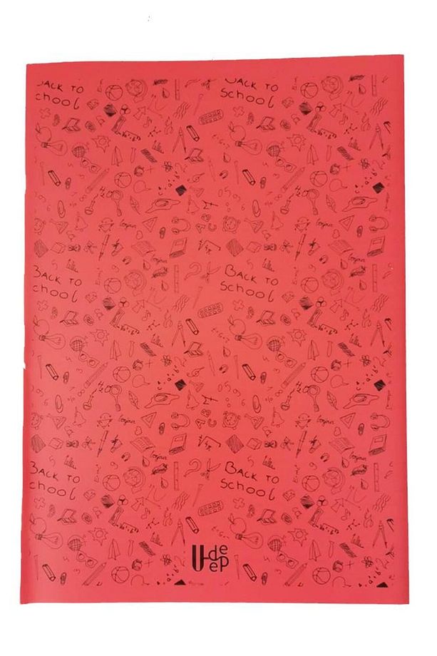80 Yaprak Kareli Defter Plastik Kapak A-4 1 Adet PP Kapak Büyük Boy Kareli Defter 80 Sayfa A4 Desenl - 1