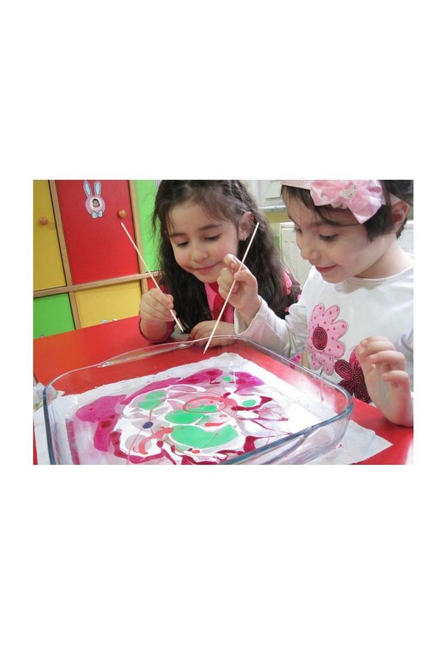 Ebru Boya Seti A4 20 Parça 1 Paket Ebru Sanatı Seti 1 Paket - 6