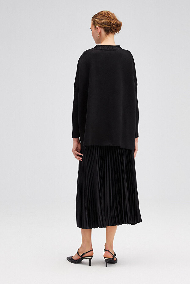 Strickpullover – T-Ärmel-Design - 5