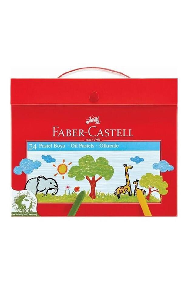 Pastel Paint 24 Colors in Cardboard Bag with 1 Holder Hexagon 24 Pieces Pastel Paint