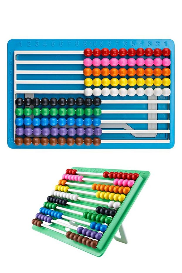 Rail Mishap Blue Color 1 Piece Number Counting Bead Luxury Colorful Abacus Preschool 1St For Classes