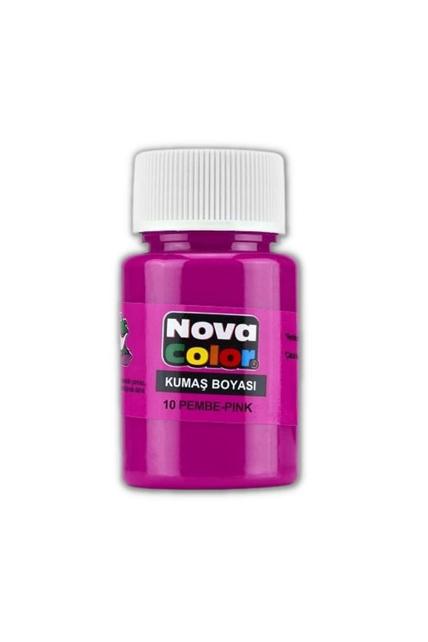 Pembe Kumaş Boyası Tişört Çanta Tekstil Boyası 30 ml 1 Adet Kumaş Boyası Pembe 1 Adet - 1