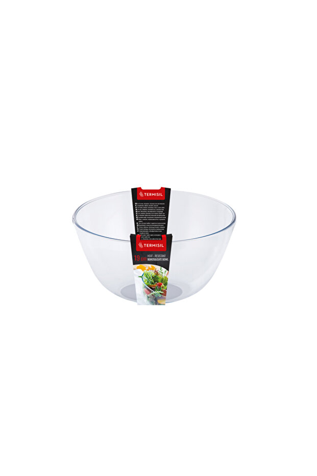 ,Borosilicate glass Salad Bowl,19cm.