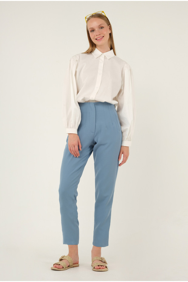 Fit Pantolon Mavi - 2