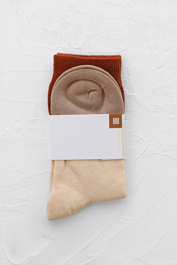 Чорапи Block Sock Ginger - 3