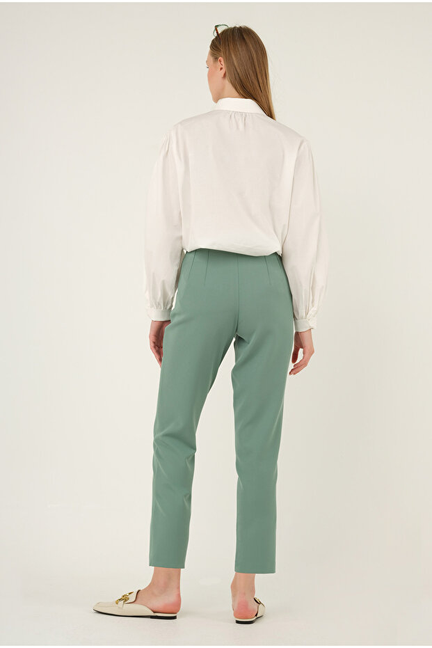 Fit Pantolon Yeşil - 5