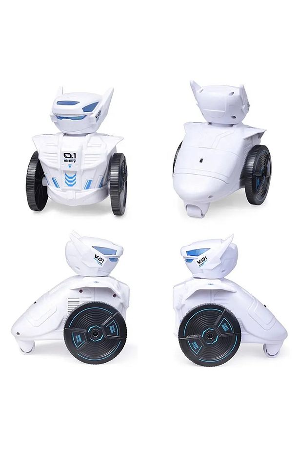 Hareket Sensörlü Kendin Yap Oyuncak Robot Şarkı Söyleyen Led Işıklı Saat Şeklinde Uzaktan Kumandalı - 6