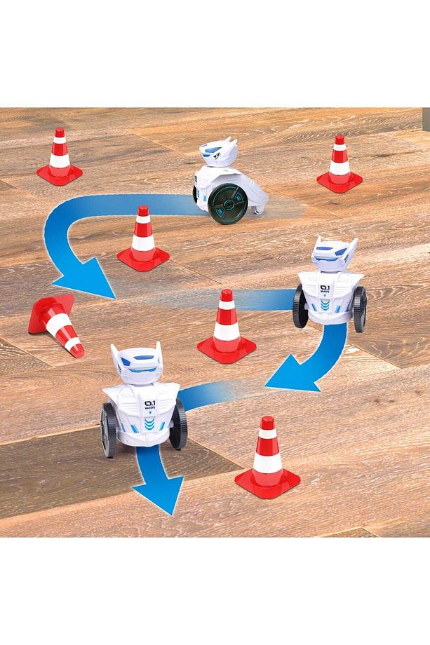 Hareket Sensörlü Kendin Yap Oyuncak Robot Şarkı Söyleyen Led Işıklı Saat Şeklinde Uzaktan Kumandalı - 9