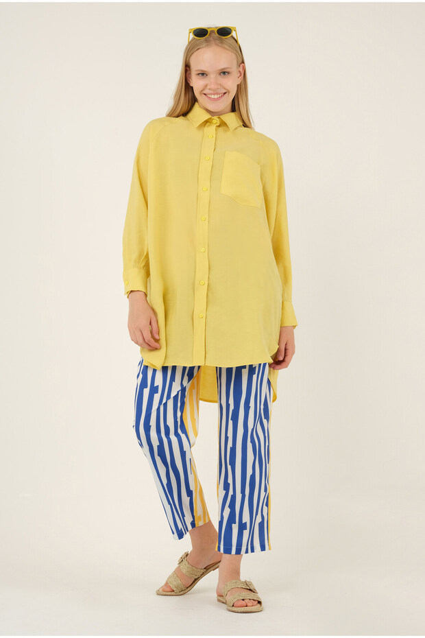 Karma Renk Pantolon - 1