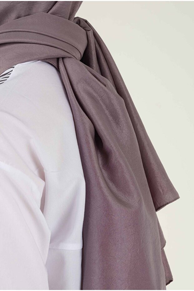 Soft Kraş Şal Duman Gri - 4