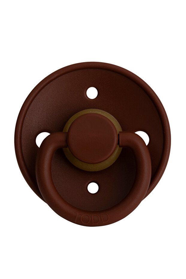 Basic Kauçuk Emzik - Deep Rust 6-18 Ay - 1