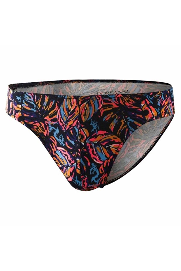 Men's Colorful Modal Patterned Slip Briefs 1231