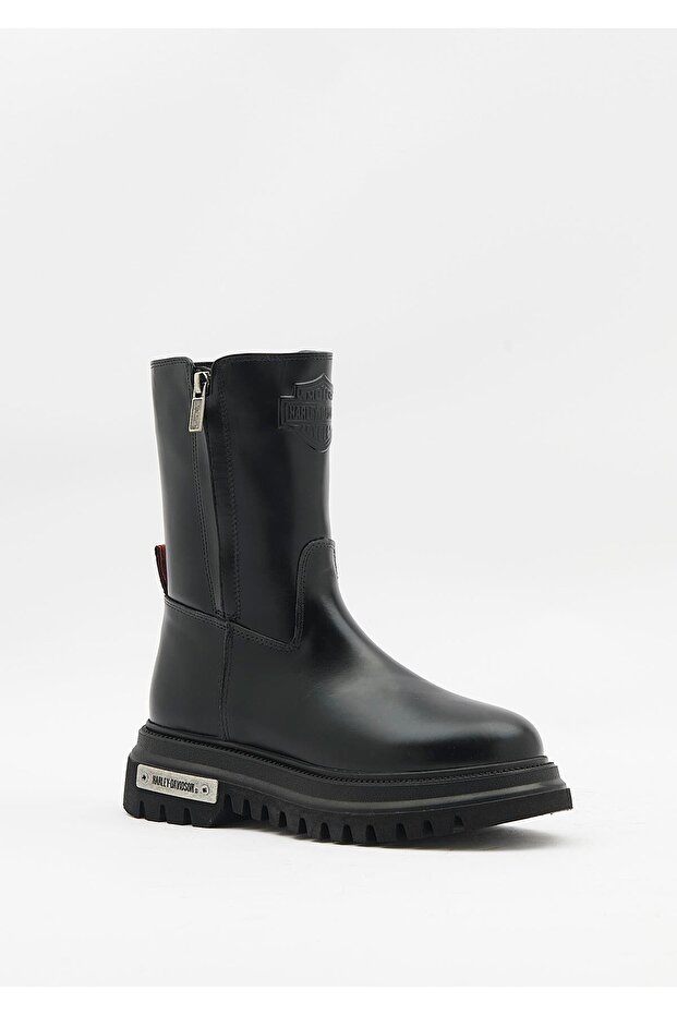 Rıver Kadın Siyah Deri Bot - 2