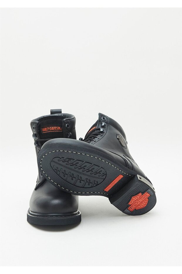 Gibson Kadın Siyah Deri Bot - 5