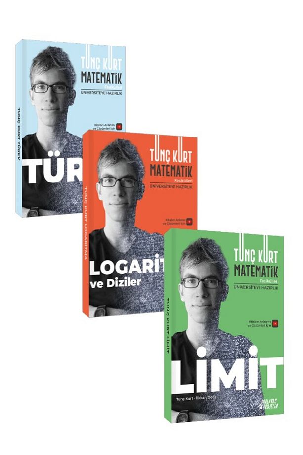 Tunç Kurt 2025 Ayt Matematik Türev - Logaritma - Limit 3lü Set - 1