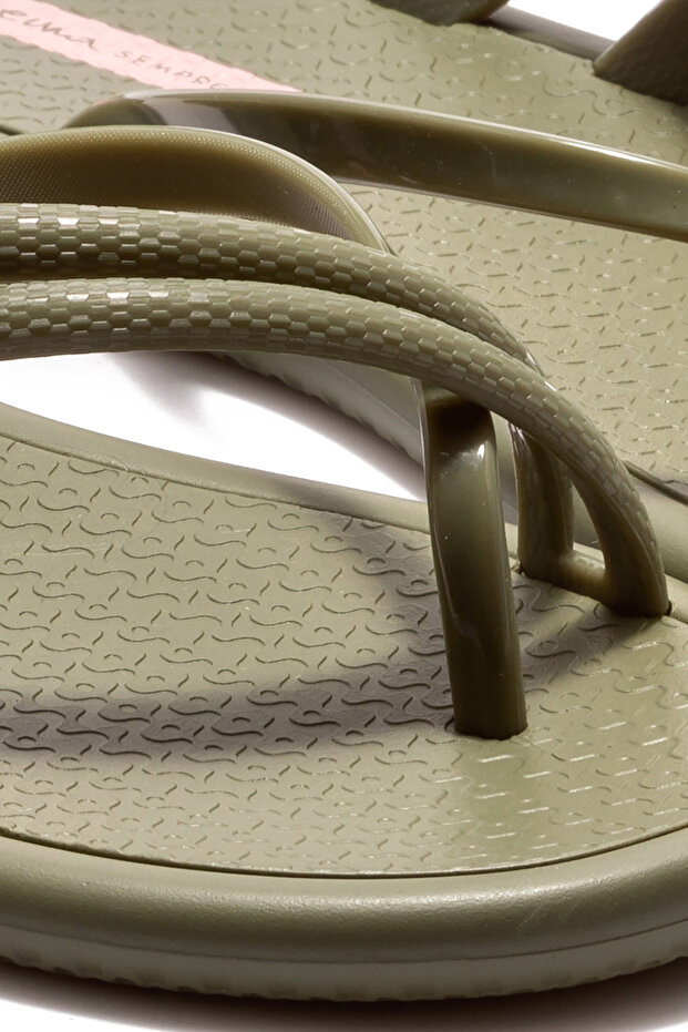 Meu Sol Rasteria Kadın Parmak Arası Terlik Yeşil 37/42 - 4