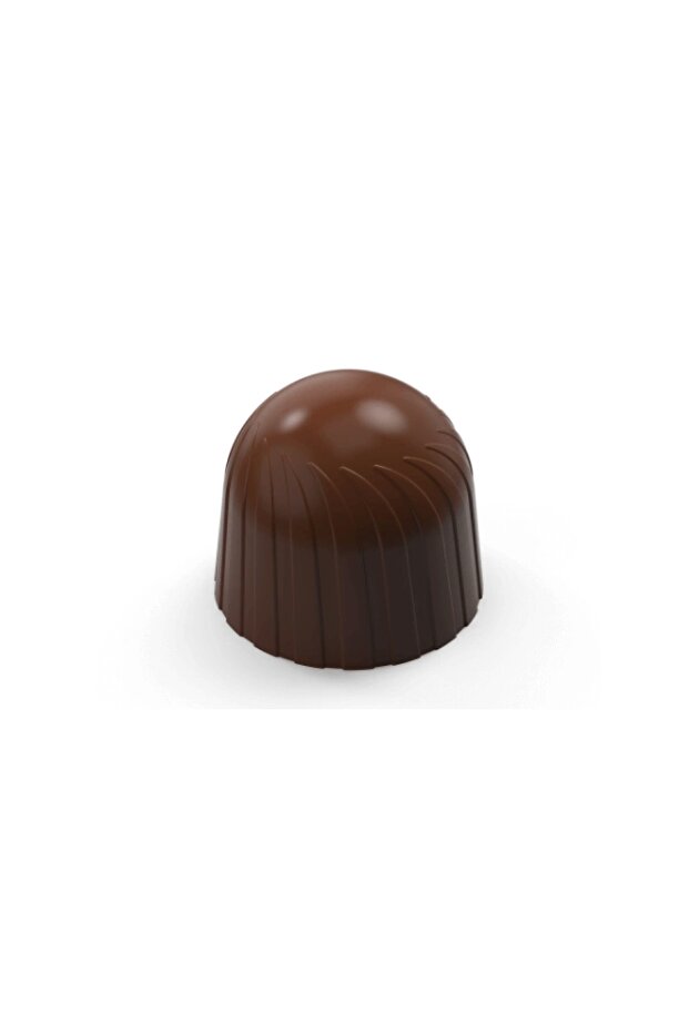 Polycarbonate Round Praline Chocolate Mold-1326