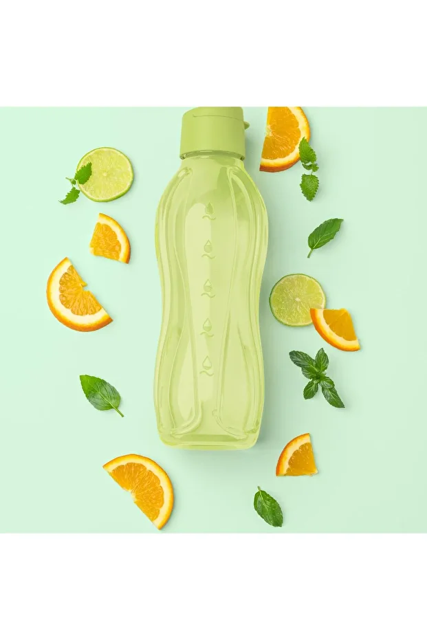 Eco Bottle Drinker & Flask Lime Pattern 1 Lt - 3