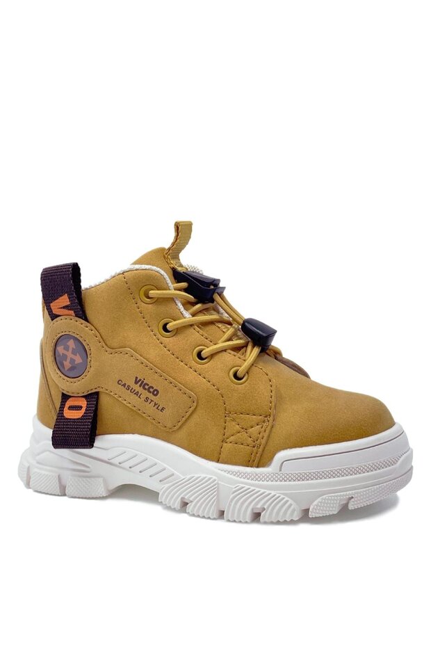 Marcus Kaymaz Taban Ortopedik Unisex Çocuk Bot Camel - 5