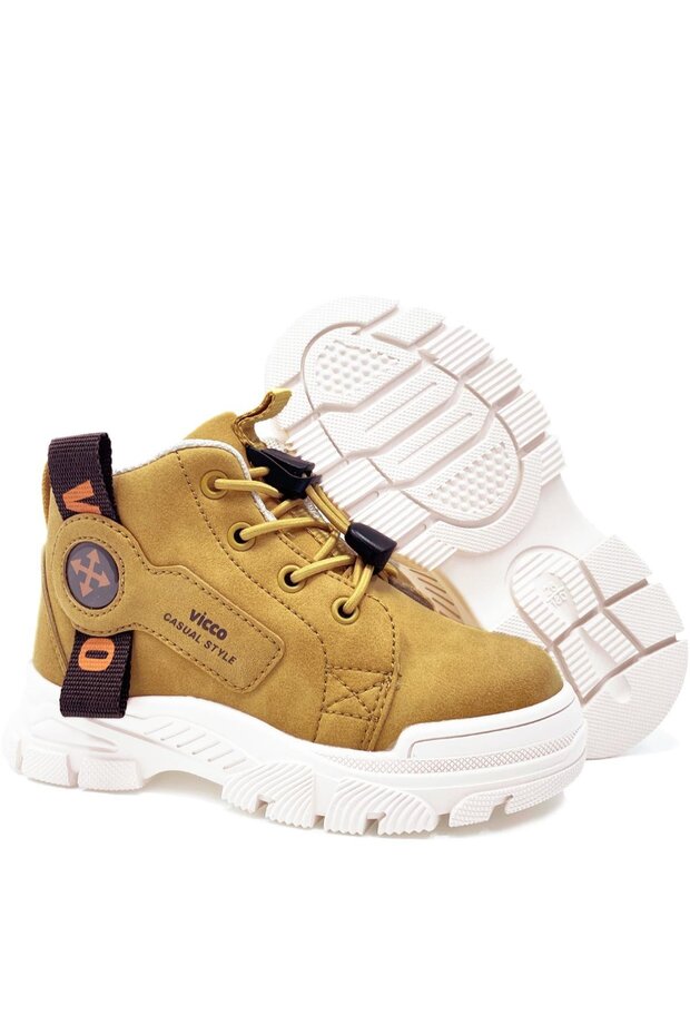 Marcus Kaymaz Taban Ortopedik Unisex Çocuk Bot Camel - 4