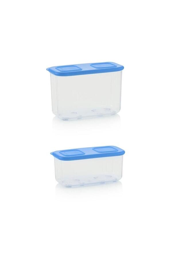 Transparent Refrigerator Storage Container Set of 2 460ml and 715ml - 2
