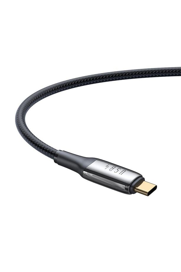 Ca -2990 240 W Usb 4.0 Type C To Type C Şarj Kablosu -Siyah 1.2 M - 3