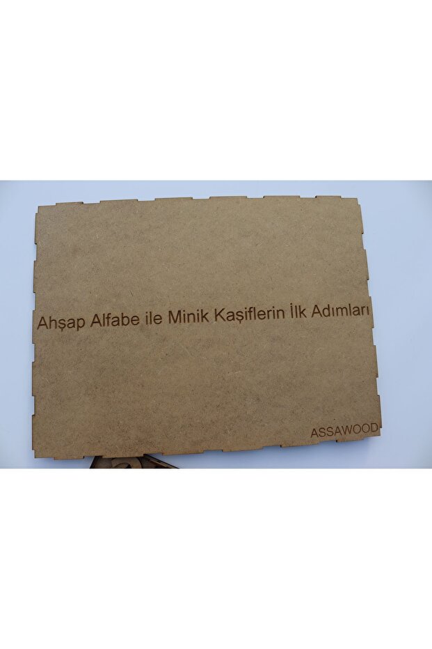 Ahşap Alfabe Ile Minik Kaşiflerin Ilk Adımları (küçük Harf Seti (1 Set-29 Adet ) Kutu Dahil - 4
