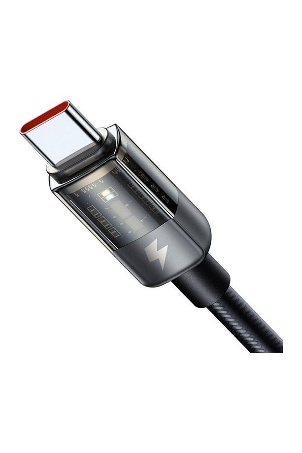 Ca-3150 100w Usb Type-c Hızlı Şarj Data Kablosu 1,5m Led Işıklı - 4