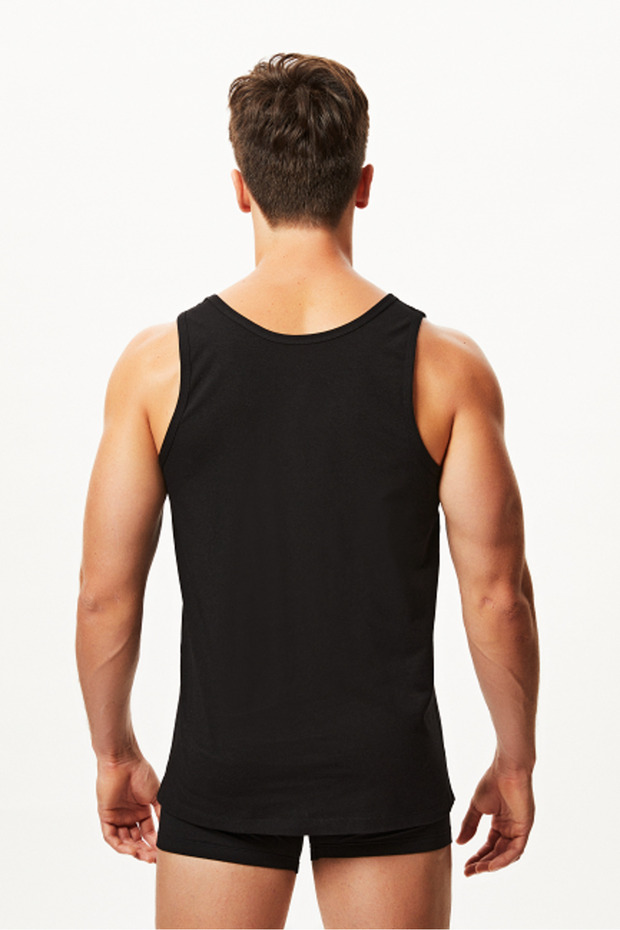 By40131 Organik Pamuk Elastan Atlet - 2