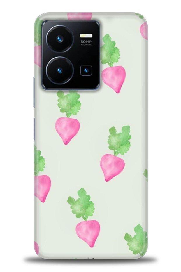 Tecno Spark Go 2023 Case Hd Printed Case - Pink Carrots + Full Screen Protector