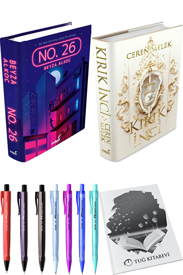 No. 26 Ciltli ve Kırık İnci Ciltli + Hediyeli