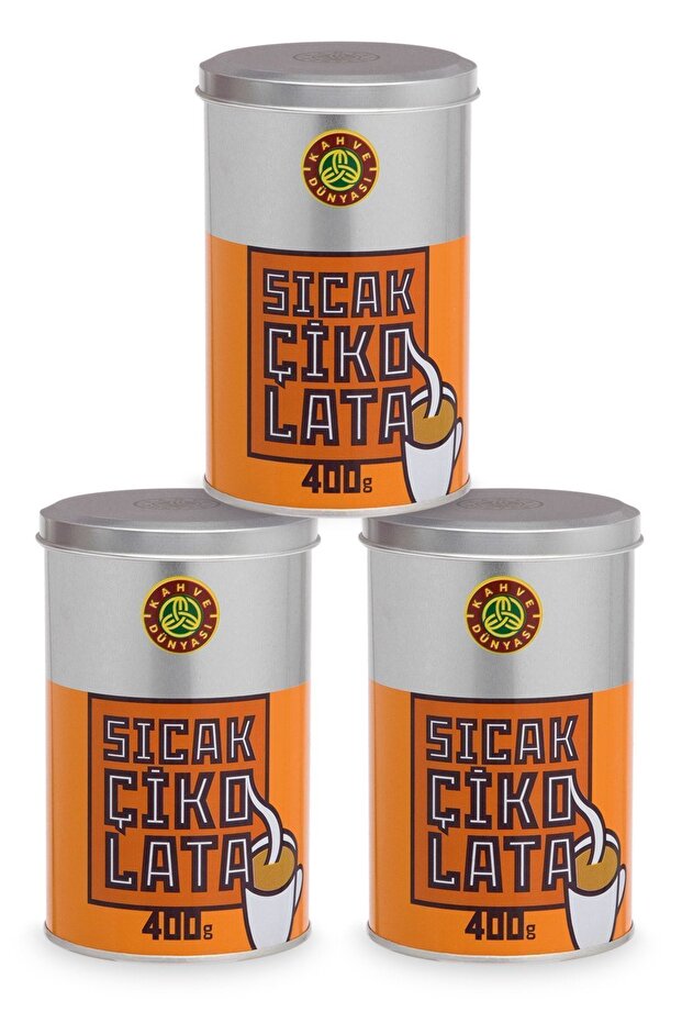 Kahve Dünyası Sıcak Çikolata 400 gr x 3 Adet - 1