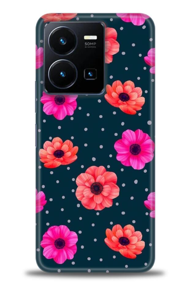 Tecno Spark Go 2023 Case Hd Printed Case - Polka Dots and Flowers