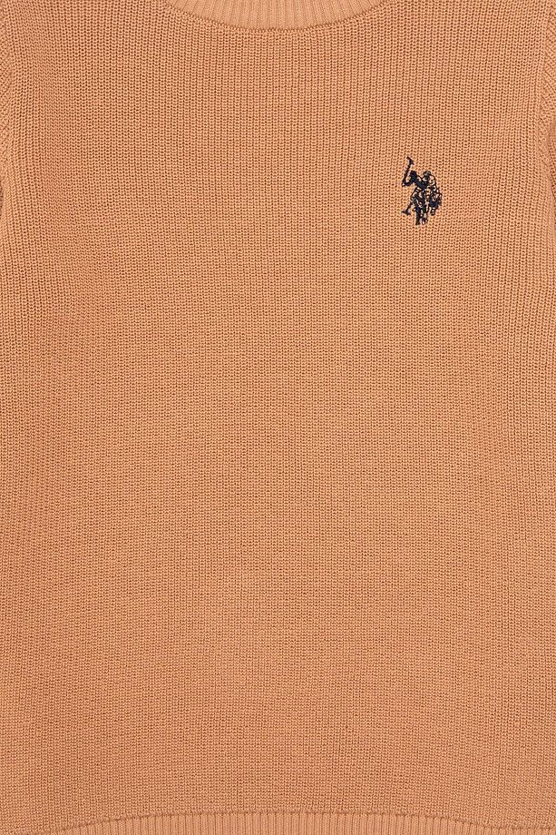 Kız Çocuk Camel Bisiklet Yaka Basic Kazak 50293601-vr015 - 5