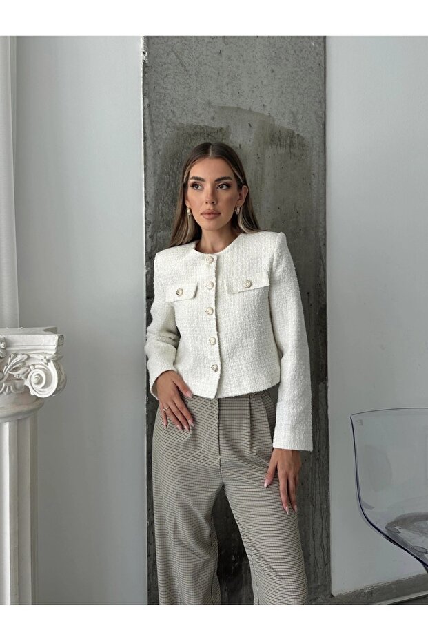 Kısa Tüvit Ceket - 2