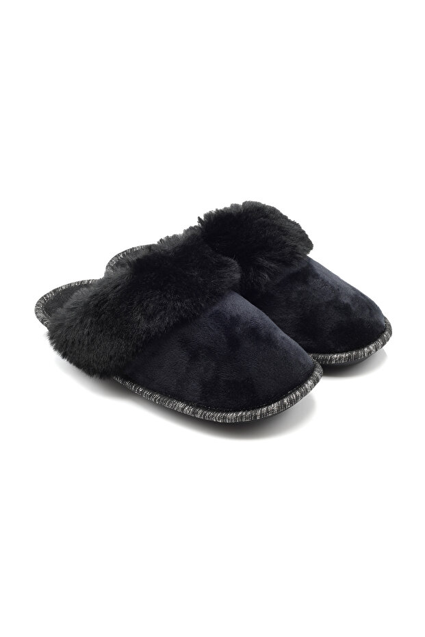 Queen Black Women's House Slippers - Size 37/41