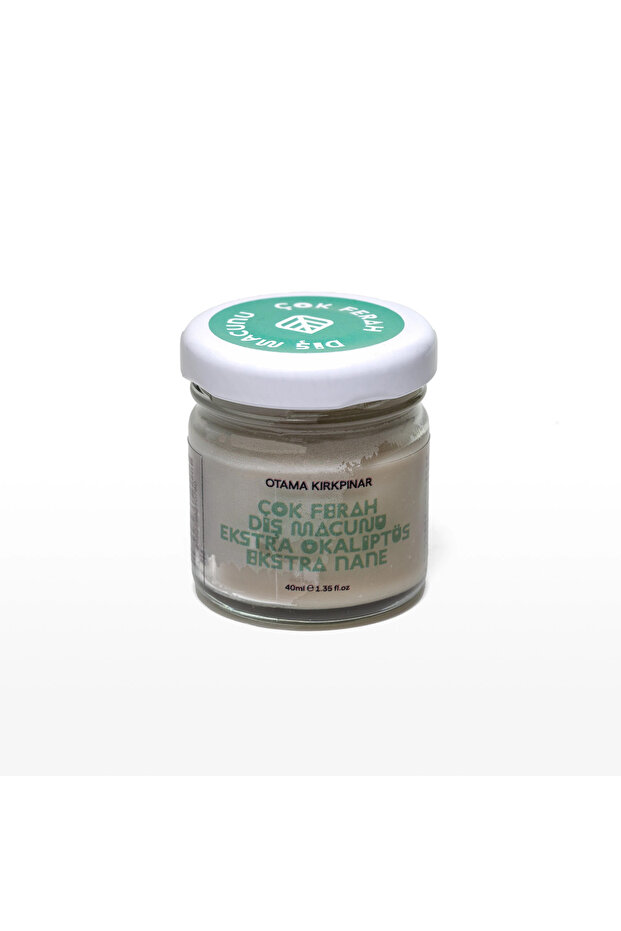 Organic Herbal Natural Vegan Toothpaste (Very Ferah)