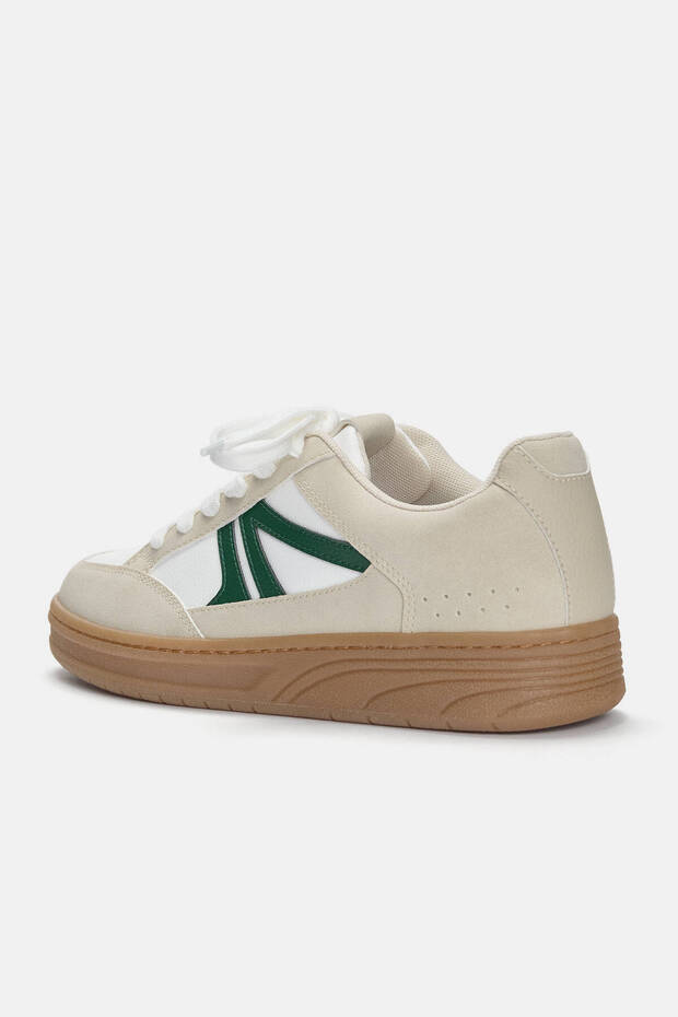 Çok parçalı retro spor ayakkabı - 5