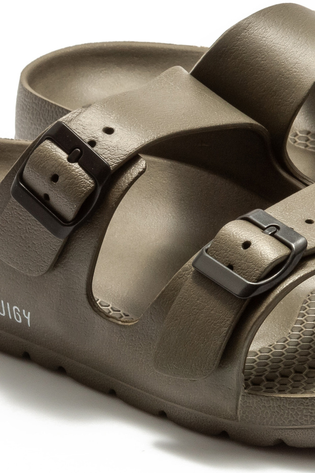 Kapcie męskie Justin Zielone 40/45 - 4