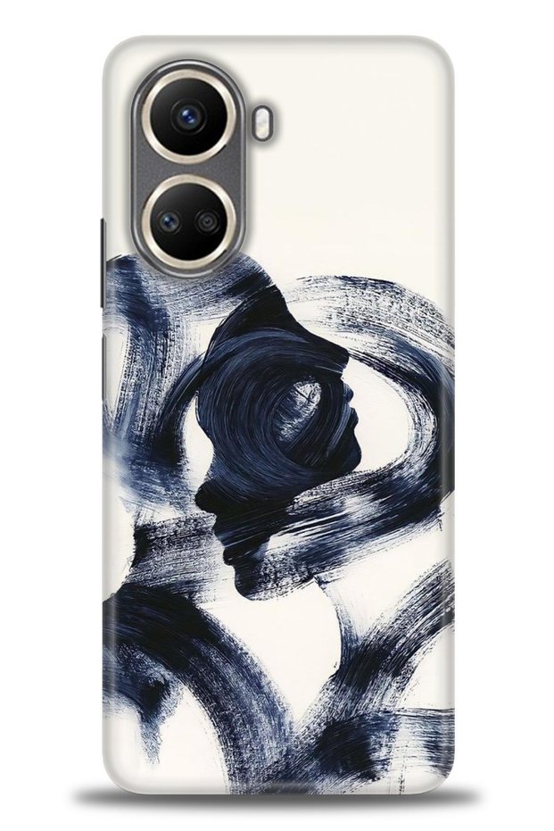 Realme C55 Case Hd Printed Case - Man and Woman + Full Screen Protector