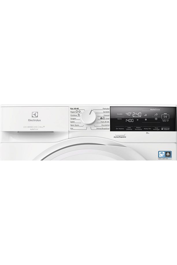 EW6F3411ACT 600 Serisi SensiCare 10 kg 1400 devir A sınıfı AutoDose Wi-Fi Çamaşır Makinesi - 3