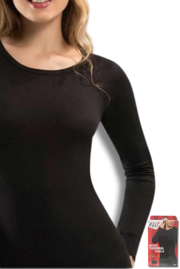 2706 Elite Women's Thermal Undershirt Black