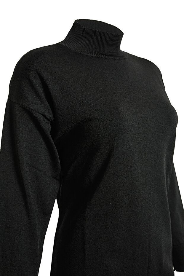 3656111   سترة تريكو مستقيمة برباط رفيع - 2